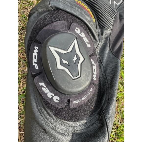 Wolf-Moto Leather Pants-Size 40-Kangaroo Comforlite - Picture 10 of 11